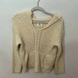 Rip curl cream sweater sweatshirt extra small